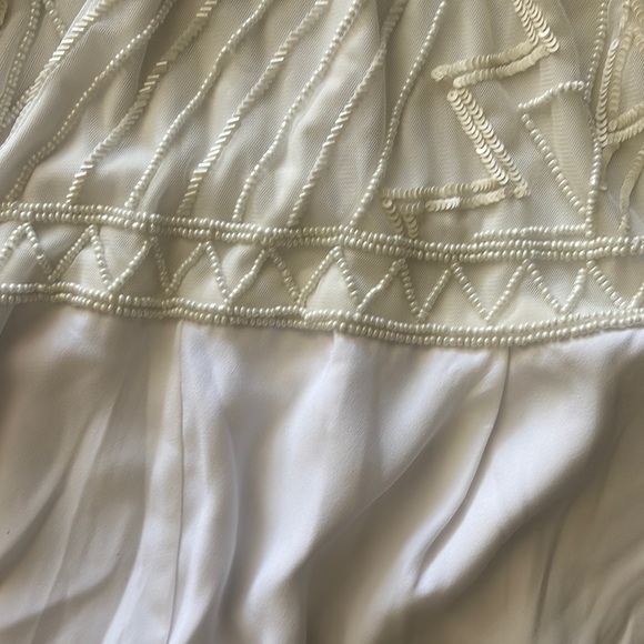 NWT Bridal Eloquii White One Shoulder Jumpsuit - Picture 7 of 14